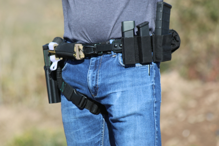 Side view ranger belt with set up