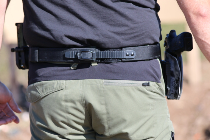 Rear view of Mach 1 speed belt